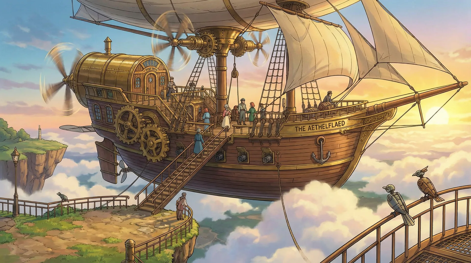 ag尊龙飞艇登船口场景